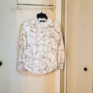 Ralph Lauren Long Sleeve Blouse.  Size Small